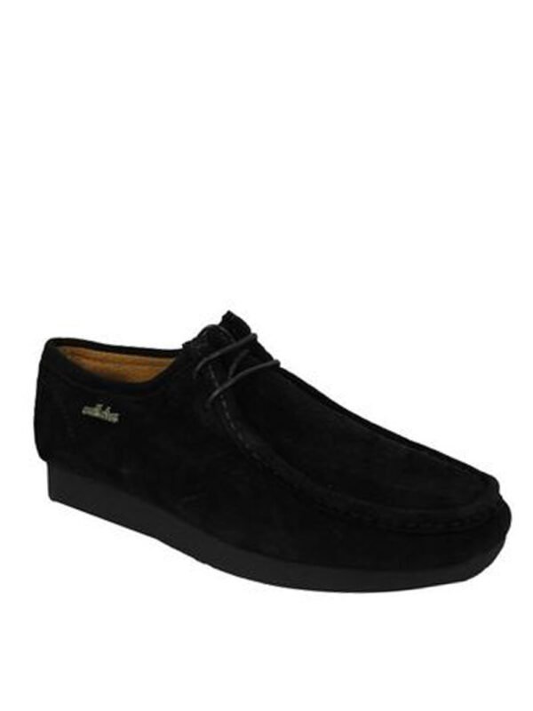 Clarks Wallabee Black Suede