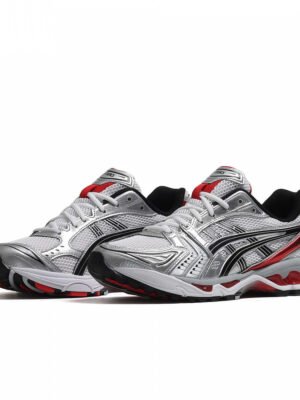 ASICS GEL-KAYANO 14 White/Silver/Classic Red